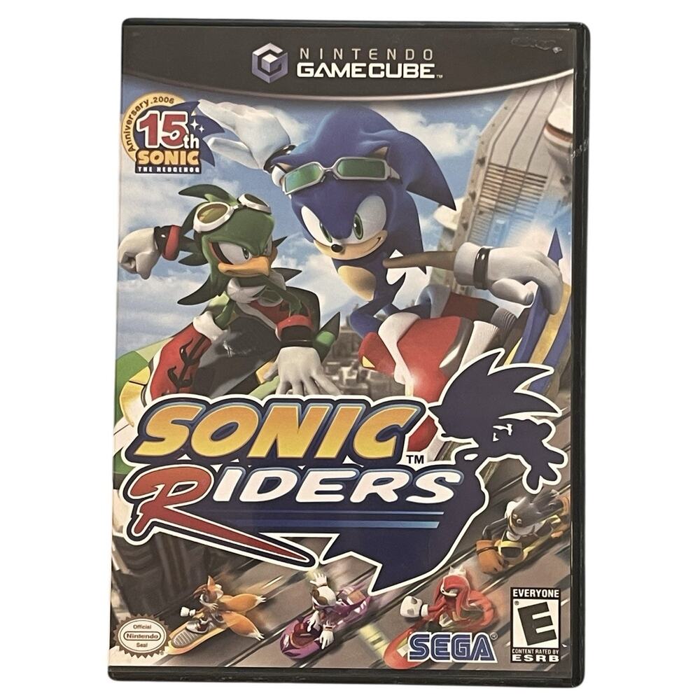 Sonic Riders (Nintendo GameCube, 2006) No Manual
